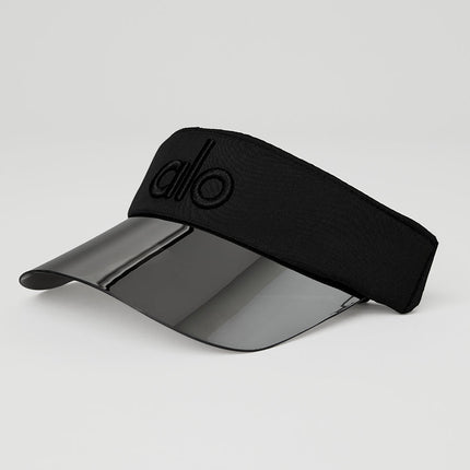 alo Women's Airlift Solar Visor - Black