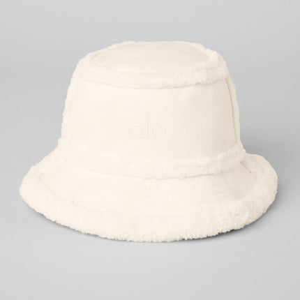 alo Men's Winterfun Bucket Hat - Ivory
