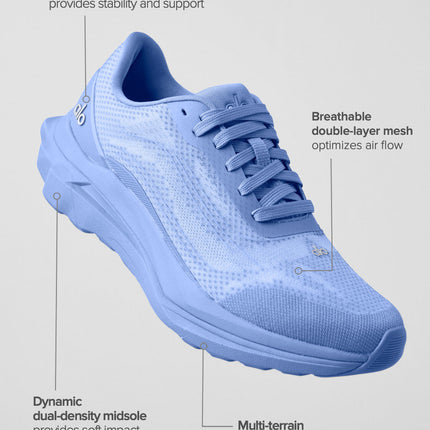 alo Shoes Alo Runner - Crystal Clear Blue
