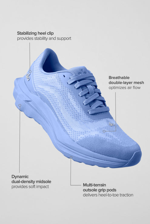 alo Shoes Alo Runner - Crystal Clear Blue