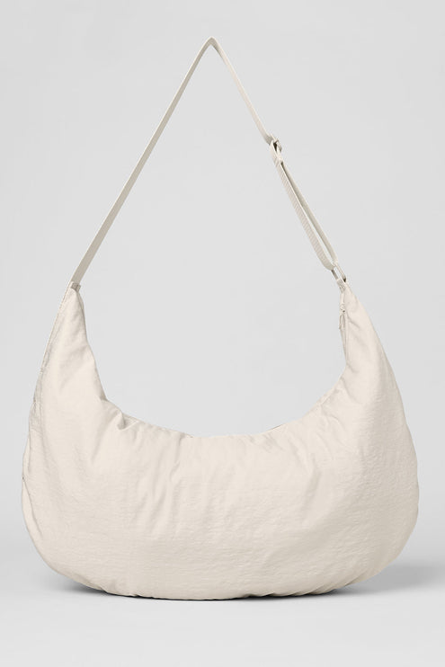 alo Women's Om The Go Gym Sling Bag - Bone