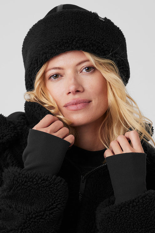alo Men's Winterfun Zhivago Hat - Black