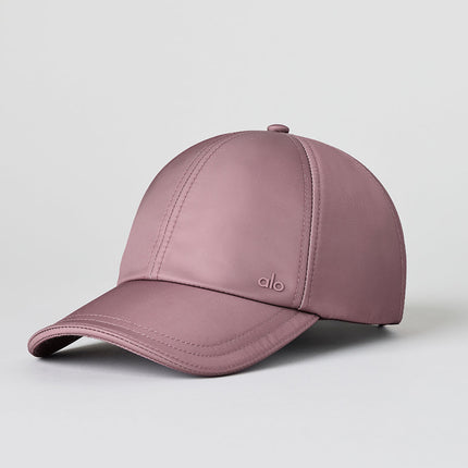 alo Women's Satin Off-Duty Cap - Smoky Quartz