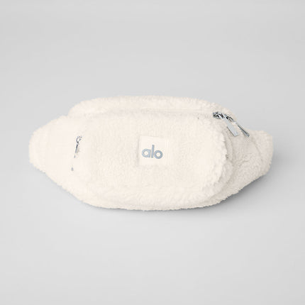 alo Women's Sherpa Explorer Fanny Pack - Ivory