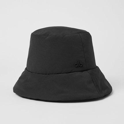 alo Men's Good Shade Puffer Bucket Hat - Black