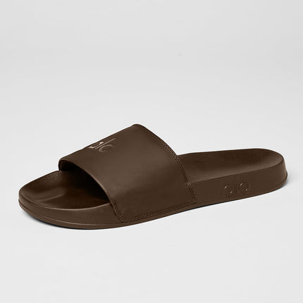 alo Men's Unisex It Slide - Espresso