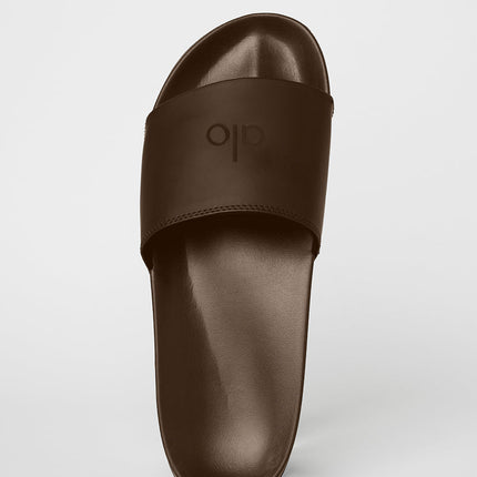 alo Men's Unisex It Slide - Espresso