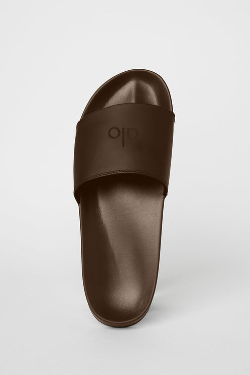 alo Men's Unisex It Slide - Espresso
