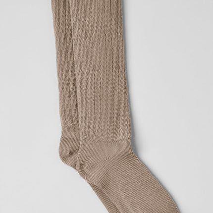 alo Women's Unisex Scrunch Sock - Gravel