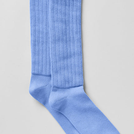 alo Women's Unisex Scrunch Sock - Crystal Clear Blue