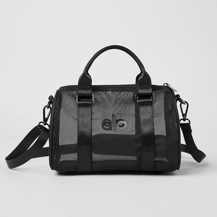 alo Women's Mini Sheer Duffle - Black