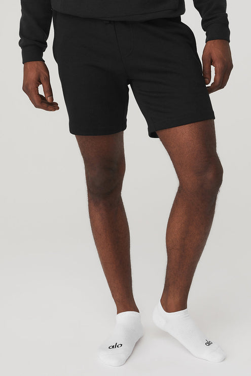 alo Men's Unisex Street Sock - White/Black