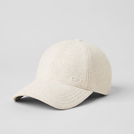 alo Men's Prestige Off-Duty Cap - Cream Heather