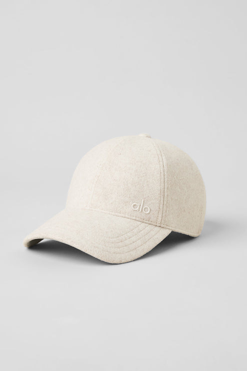 alo Men's Prestige Off-Duty Cap - Cream Heather