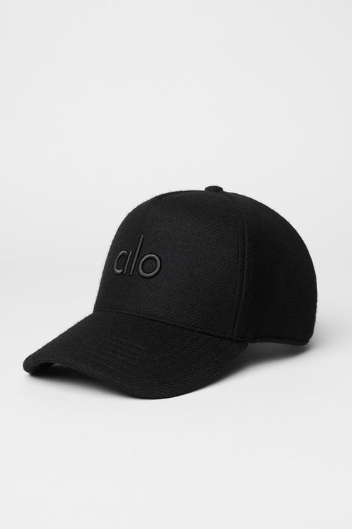 alo Men's Wool District Trucker Hat - Black