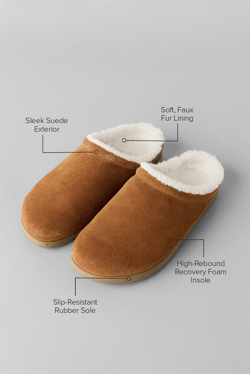 alo Women's Recovery Slipper - Saddle/Ivory
