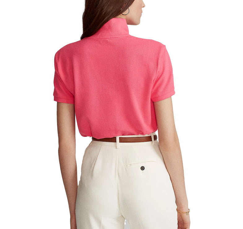 Polo Ralph Lauren Women's Classic Fit Mesh Polo Shirt Hot Pink