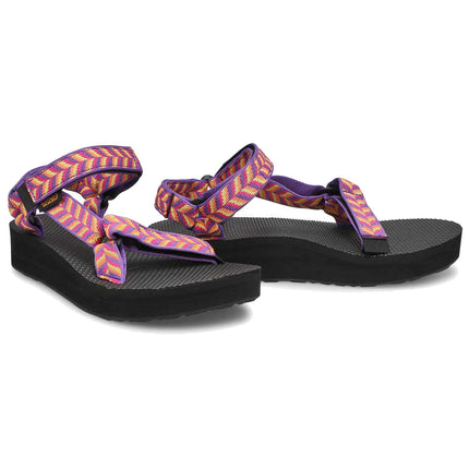 Teva Women's Midform Universal Sandals Retro Geometric Pink