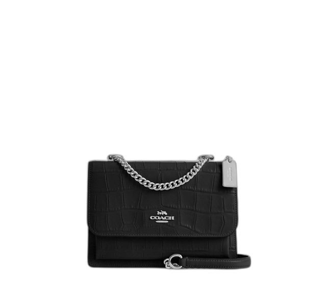 Coach Women's Klare Crossbody Bag Silver/Black