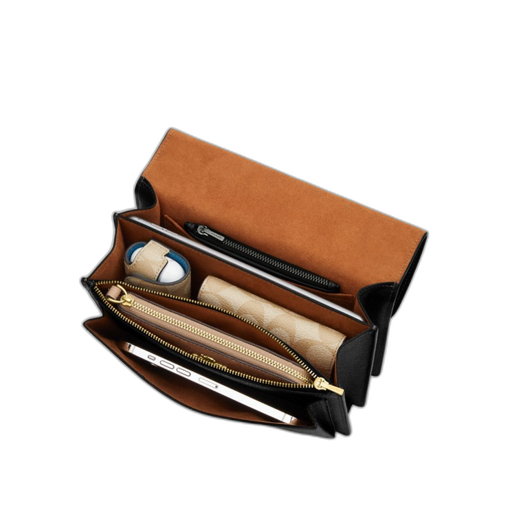 Coach Women's Klare Crossbody Bag Silver/Black