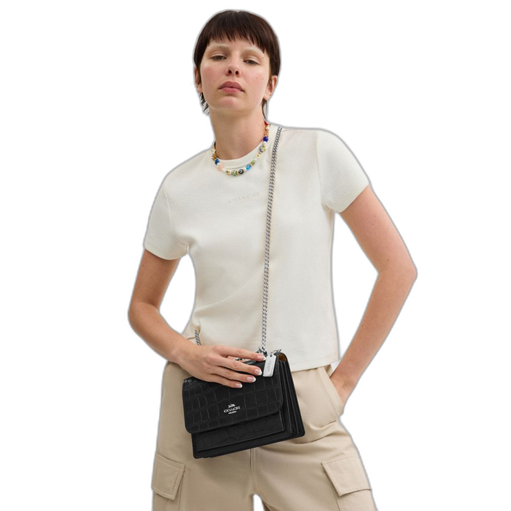 Coach Women's Klare Crossbody Bag Silver/Black