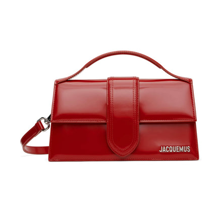 Jacquemus Women's Les Classiques The Large Bambino Crossbody Flap Bag Red