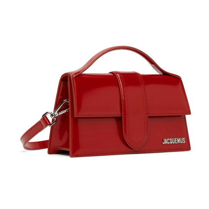 Jacquemus Women's Les Classiques The Large Bambino Crossbody Flap Bag Red
