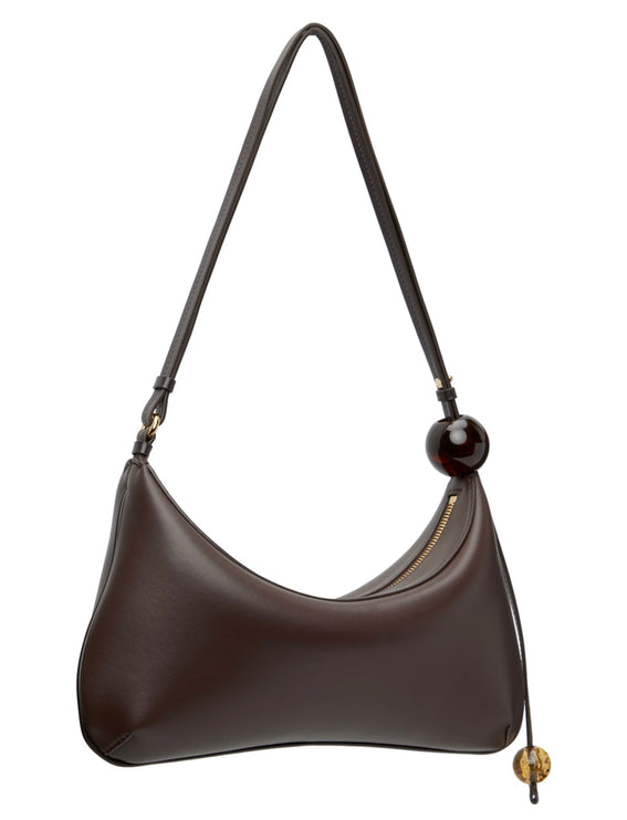 Jacquemus Women's La Croisière The large Bisou Perle Bag Brown