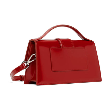 Jacquemus Women's Les Classiques The Large Bambino Crossbody Flap Bag Red