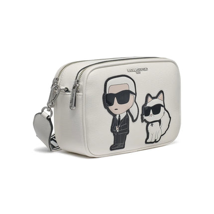 Karl Lagerfeld White Camera Bag