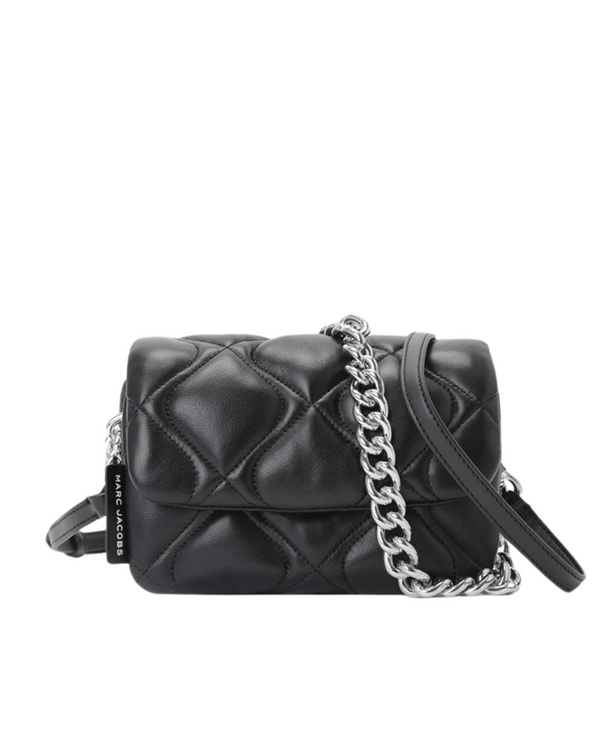 Marc Jacobs Women's Small Quilted Pillow Bag Black