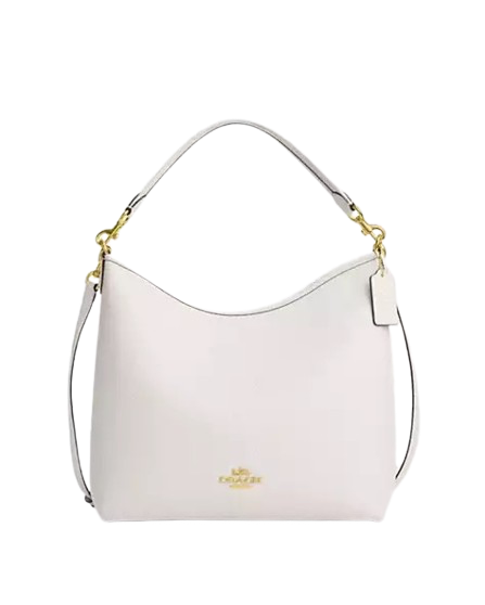 Coach Women's Laurel Large Shoulder Bag Gold/Chalk
