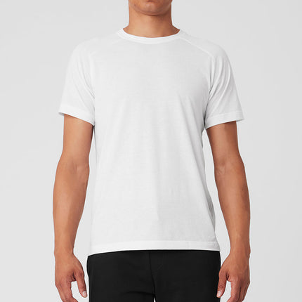 alo Men's Triumph Raglan Tee - White