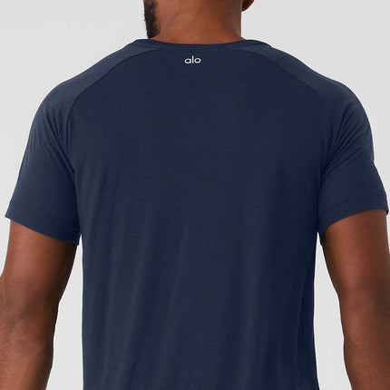 alo Men's Triumph Raglan Tee - Navy