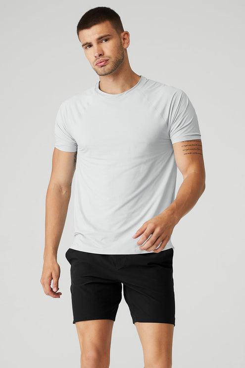 alo Men's Idol Performance Tee - Titanium
