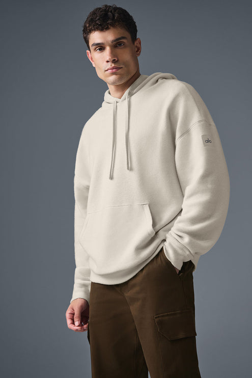 alo Men's Triumph Restore Hoodie - Bone