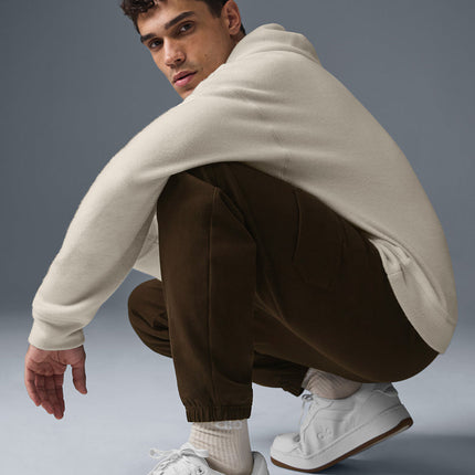 alo Men's Triumph Restore Hoodie - Bone