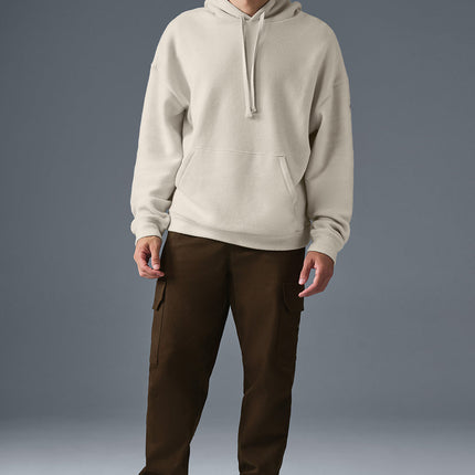 alo Men's Triumph Restore Hoodie - Bone
