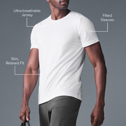 alo Men's Triumph Tee - White
