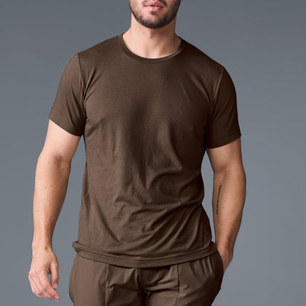 alo Men's Triumph Tee - Espresso