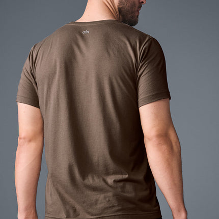alo Men's Triumph Tee - Espresso