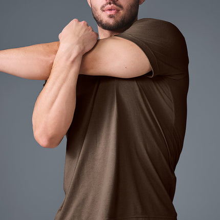 alo Men's Triumph Tee - Espresso