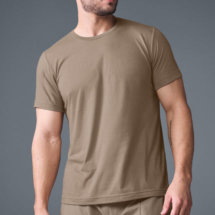 alo Men's Triumph Tee - Gravel
