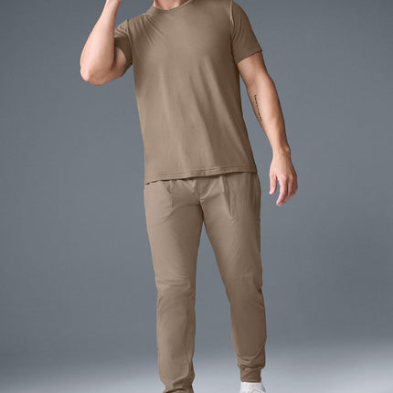 alo Men's Triumph Tee - Gravel