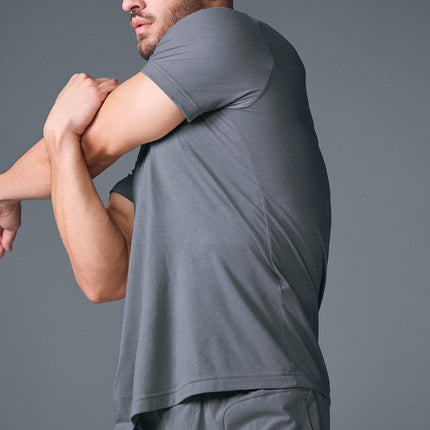 alo Men's Triumph Tee - Steel Grey