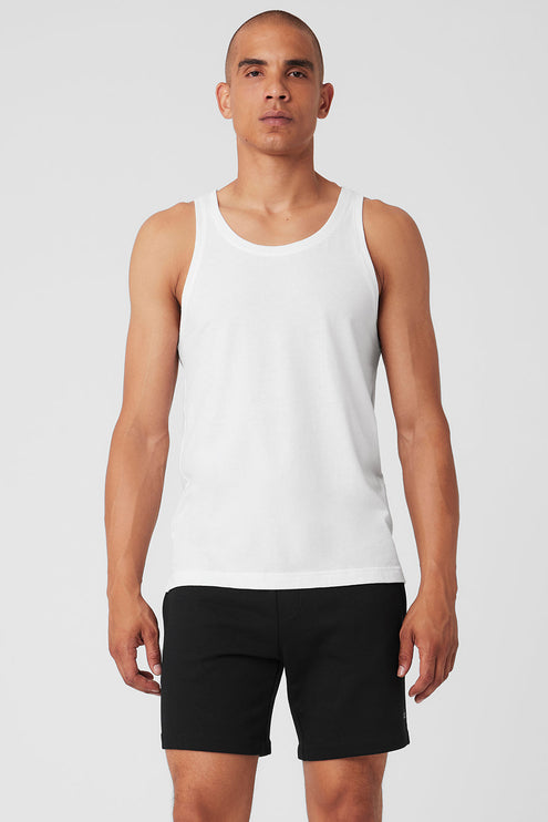 alo Men's Triumph Tank - White