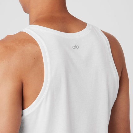 alo Men's Triumph Tank - White