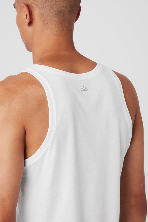 alo Men's Triumph Tank - White