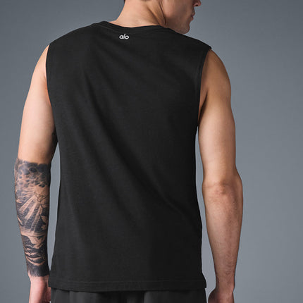 alo Men's The Triumph Muscle Tank - Black