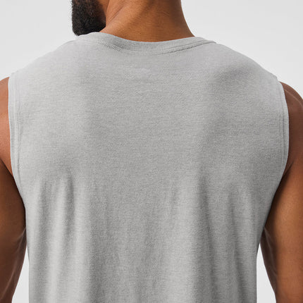 alo Men's The Triumph Muscle Tank - Athletic Heather Grey